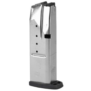S&W, SD/SDVE 40, Factory 10/15rd, .40 s&w stainless steel magazine, lightly used.